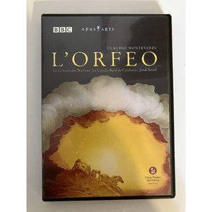L'ORFEO Claudio Monteverdi Opera Classical DVD